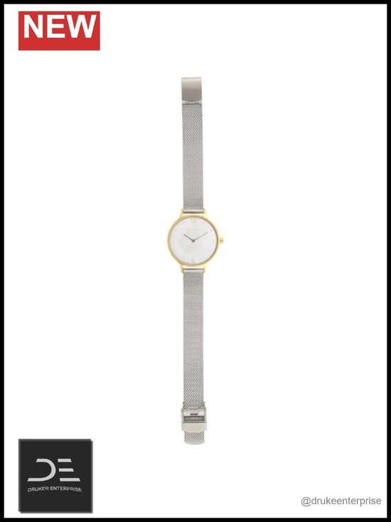 Minimalist Sunray Dial Stainless Steel Mesh Watch 30mm main image 4